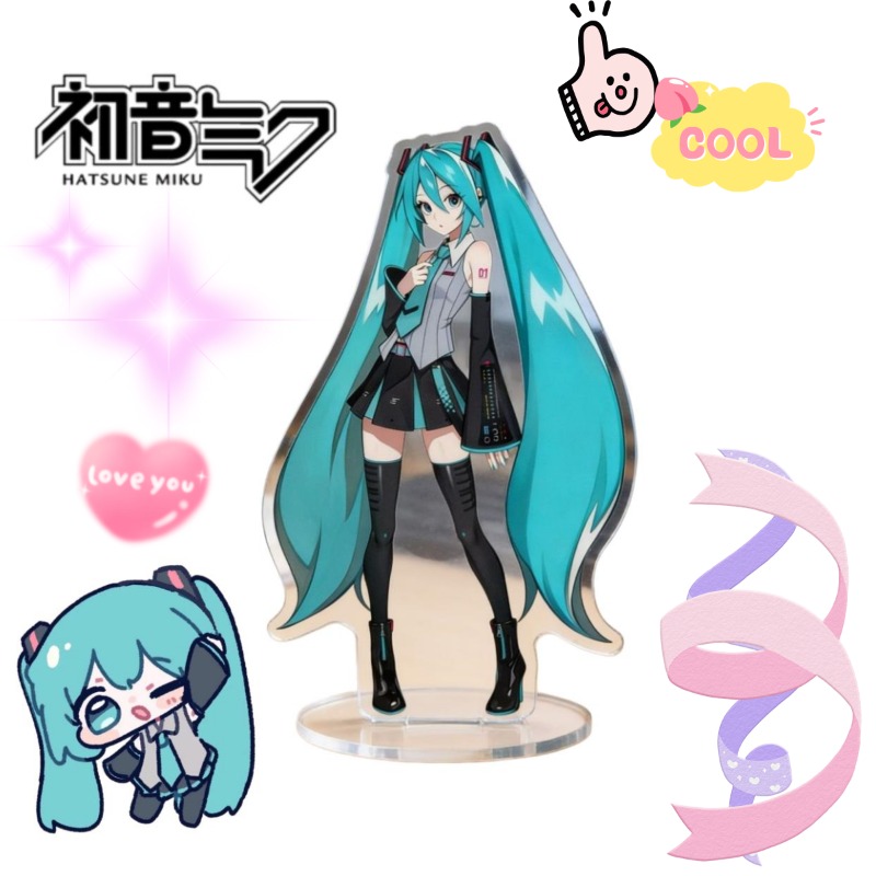 Event Support - Hatsune Miku 10cm Acrylic Stand Cute