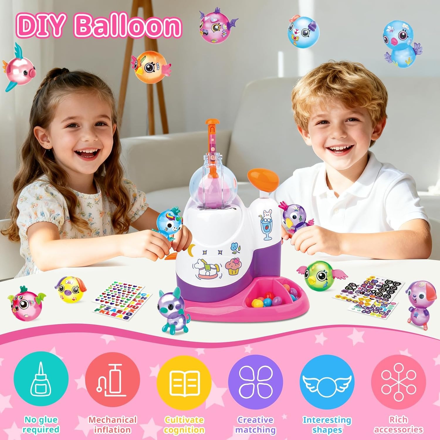 Balloon Pump Hand - DIY Balloon Animal Kit with Pump