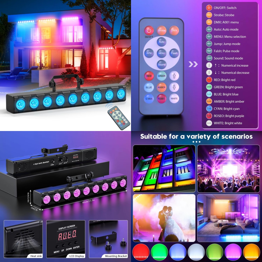 Event Party Dj - 36W RGB Wall Washer Flood Light