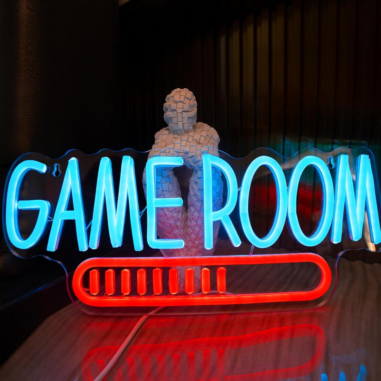Neon Sign Party - Game Room Neon Sign USB Powered