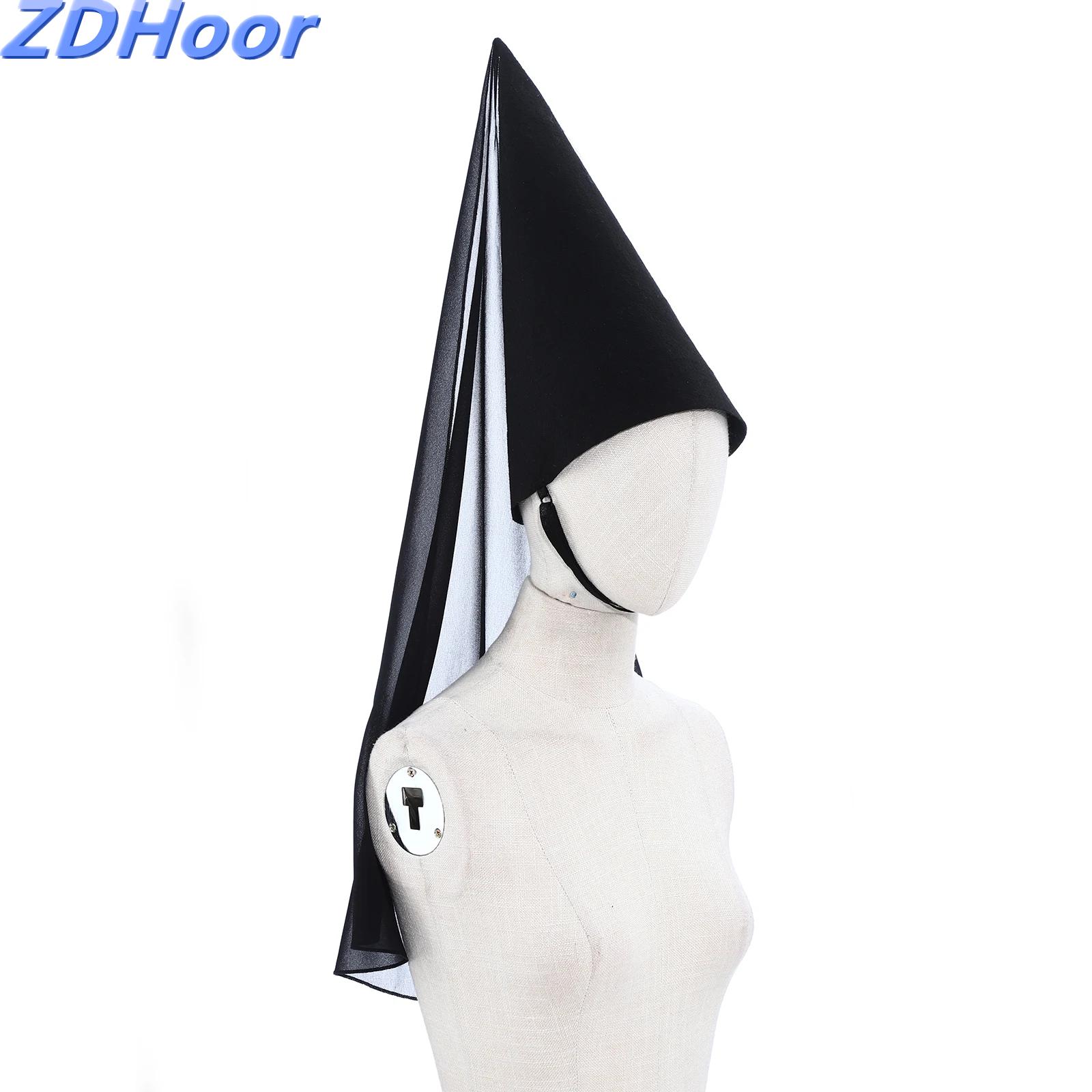 Party Hat Cone - Women Medieval Hennin Party Hat with