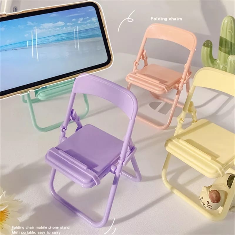 Event Support - Cute Chair Phone Holder Stand Creative