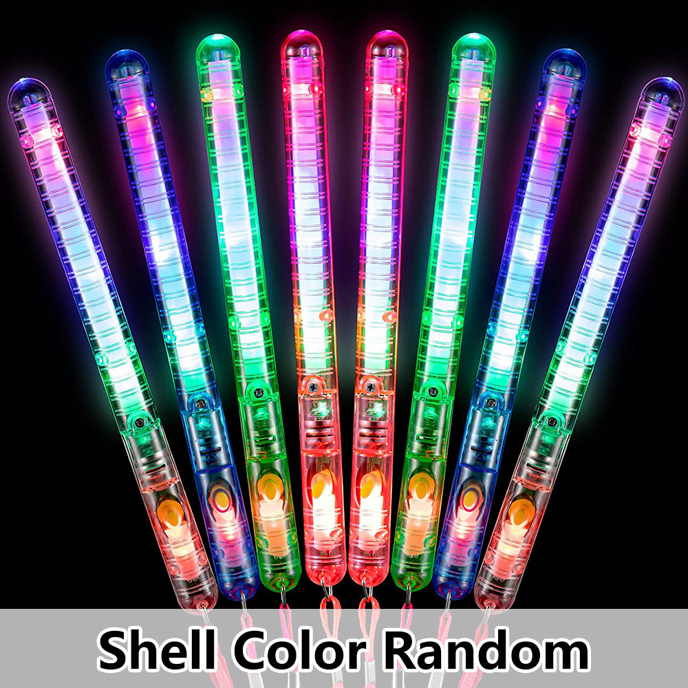 Cotton Candy Cone - 8/12/16Pcs Fiber Optic Wands Glow Wands
