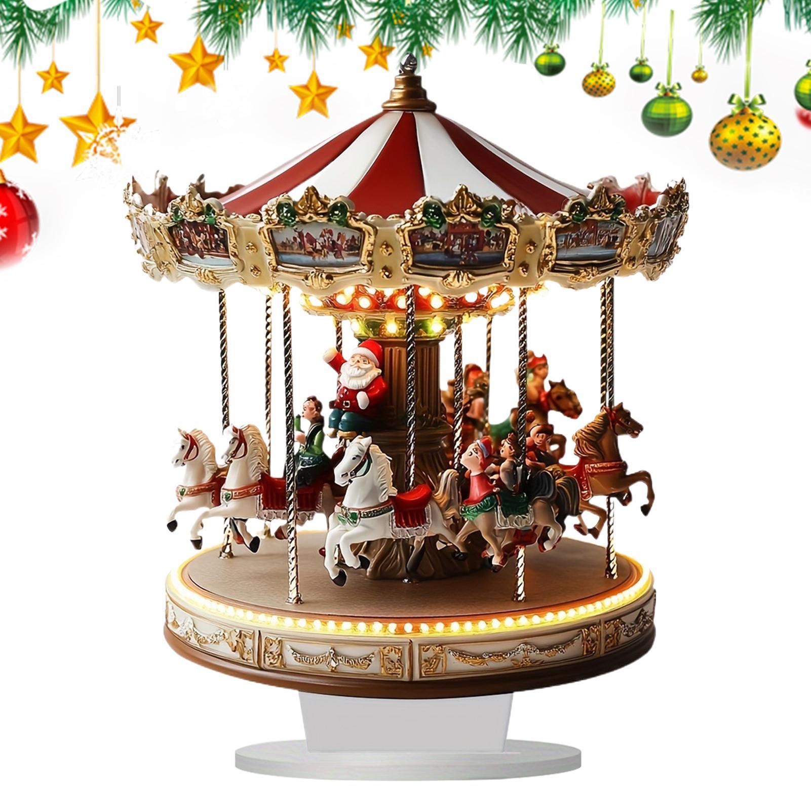 Eve Party - Christmas Table Decor Carousel Shape 2D