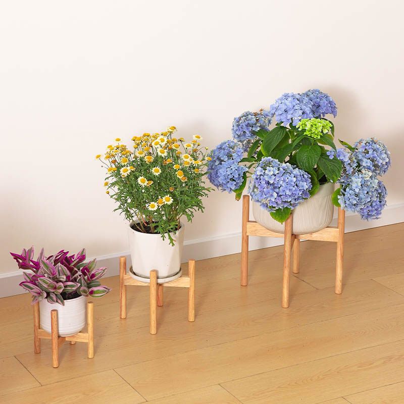 Event Support - Solid Wood Plant Stand - Vintage