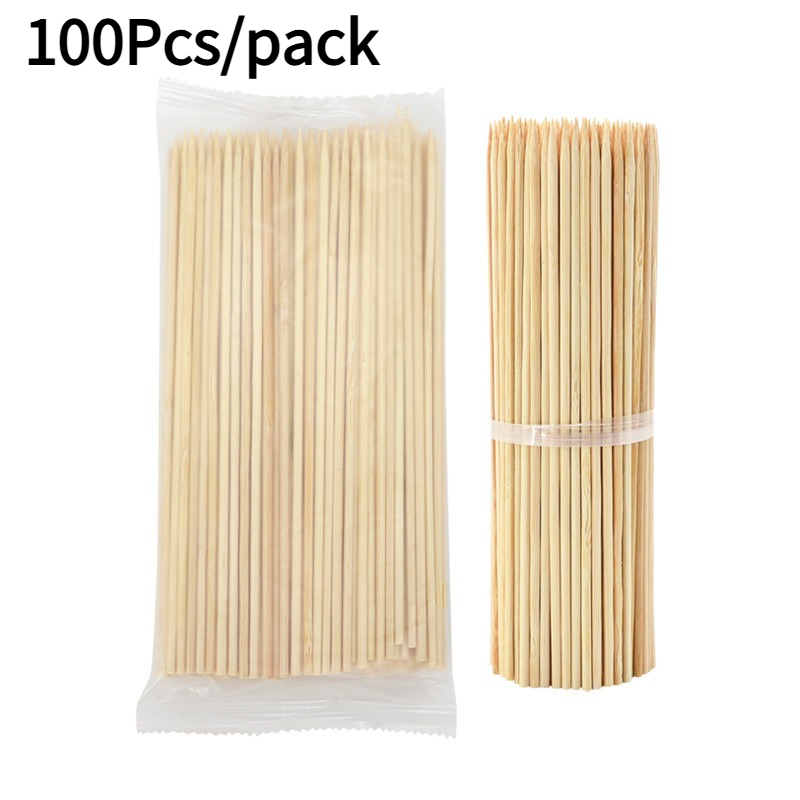 100Pcs Disposable Bamboo Skewe - Cotton Candy Cone review and price