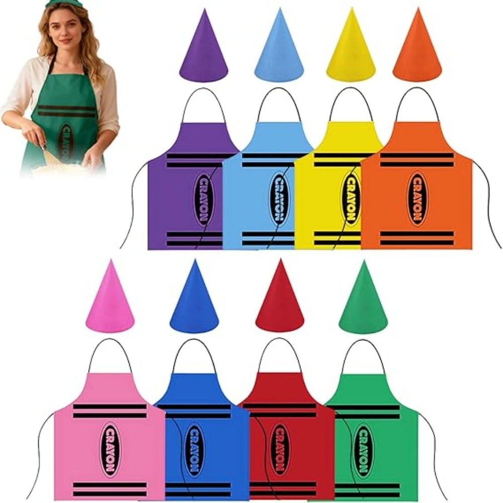 New Colorful Crayon Themed Gno - Party Hat Cone review and price