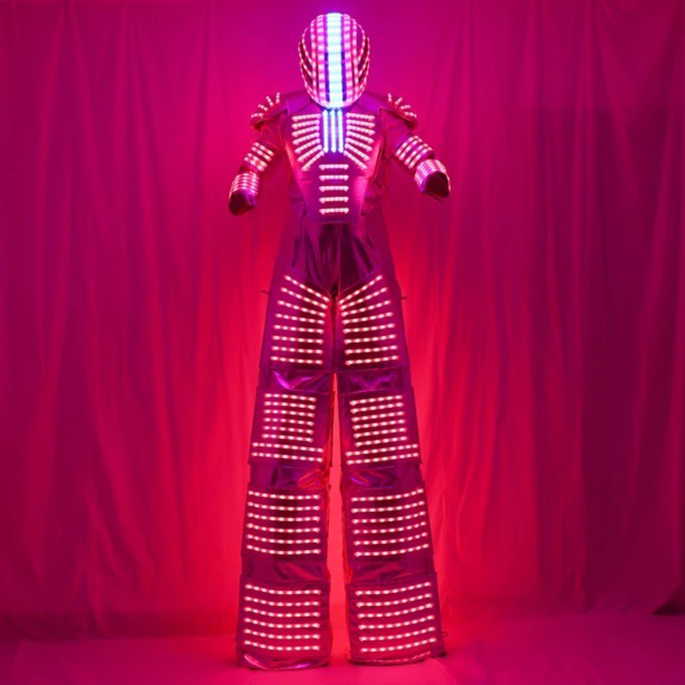 Adult LED Robot Costume Lumino - Event Party Dj review and price