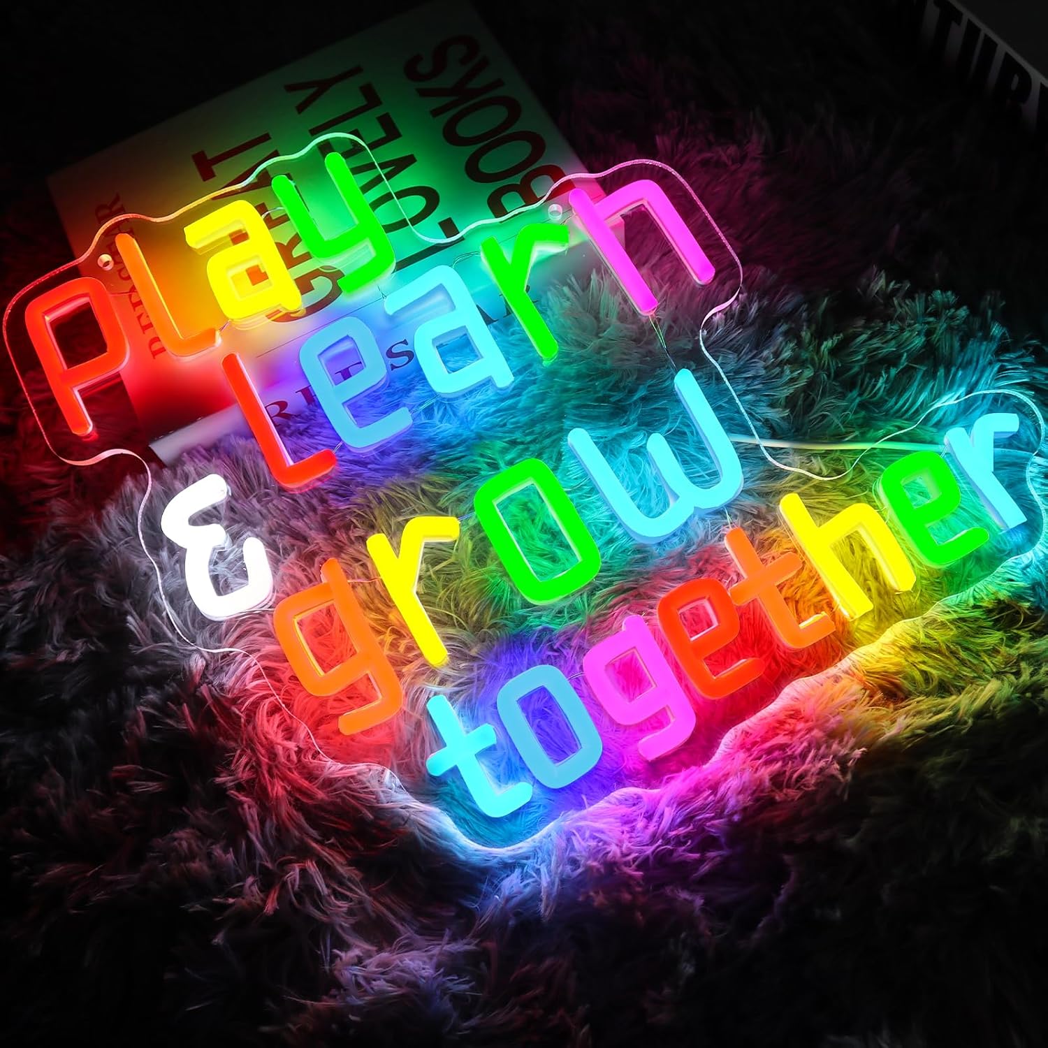 Play Learn Grow Together Neon  - Neon Sign Party review and price