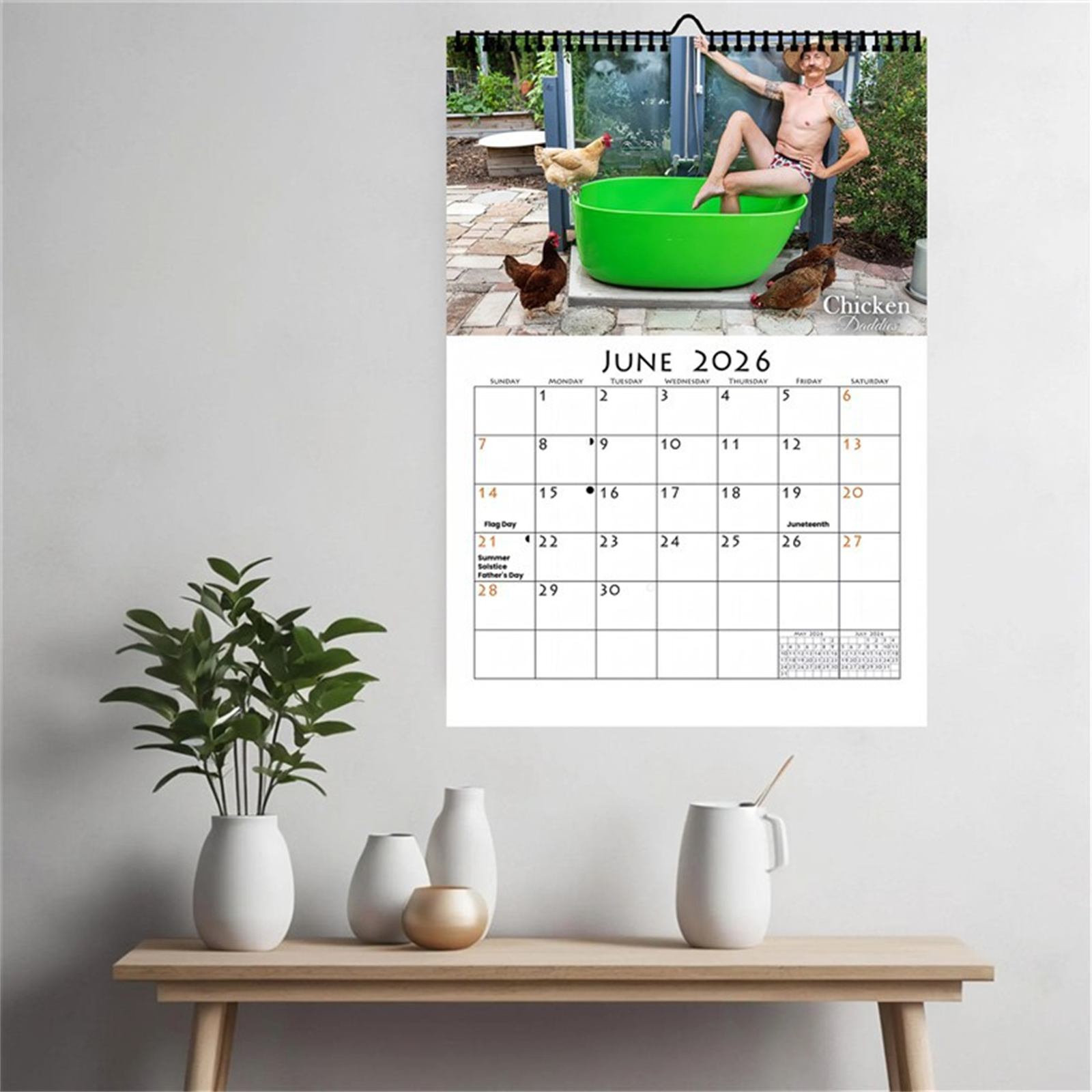 2026 Funny Chicken Daddy Wall  - Event Support review and price