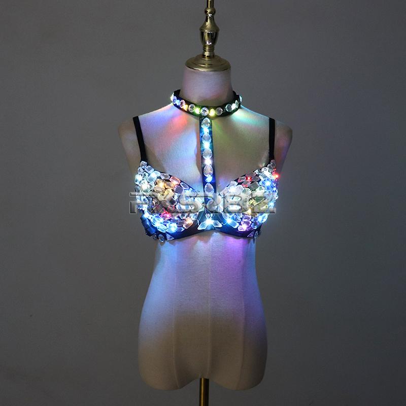 Nightclub Ds Sexy LED Bra Colo - Event Party Dj review and price