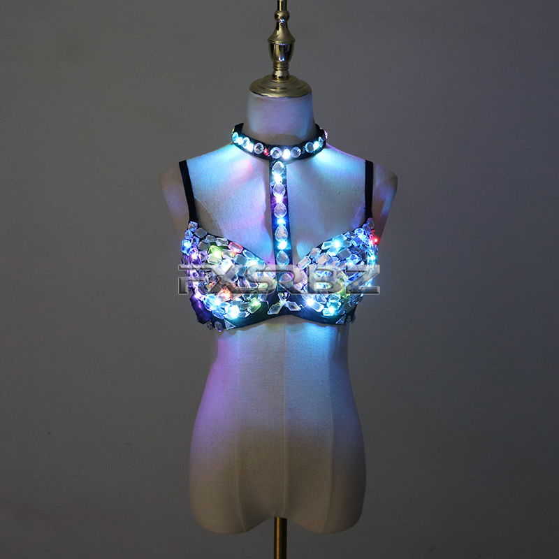 Nightclub Ds Sexy LED Bra Colo - Event Party Dj review and price