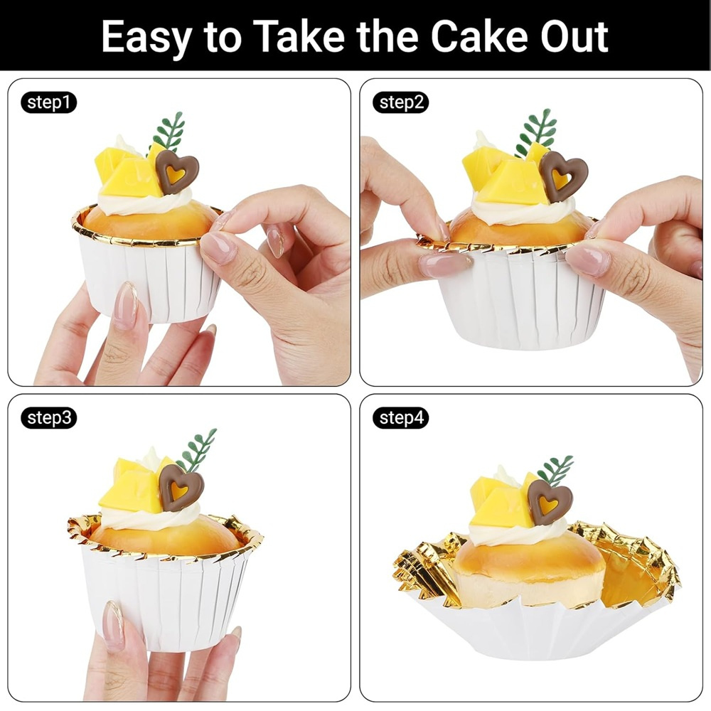 50 pcs Muffins Cup Paper Cupca - Plastic Cup 50Pcs review and price