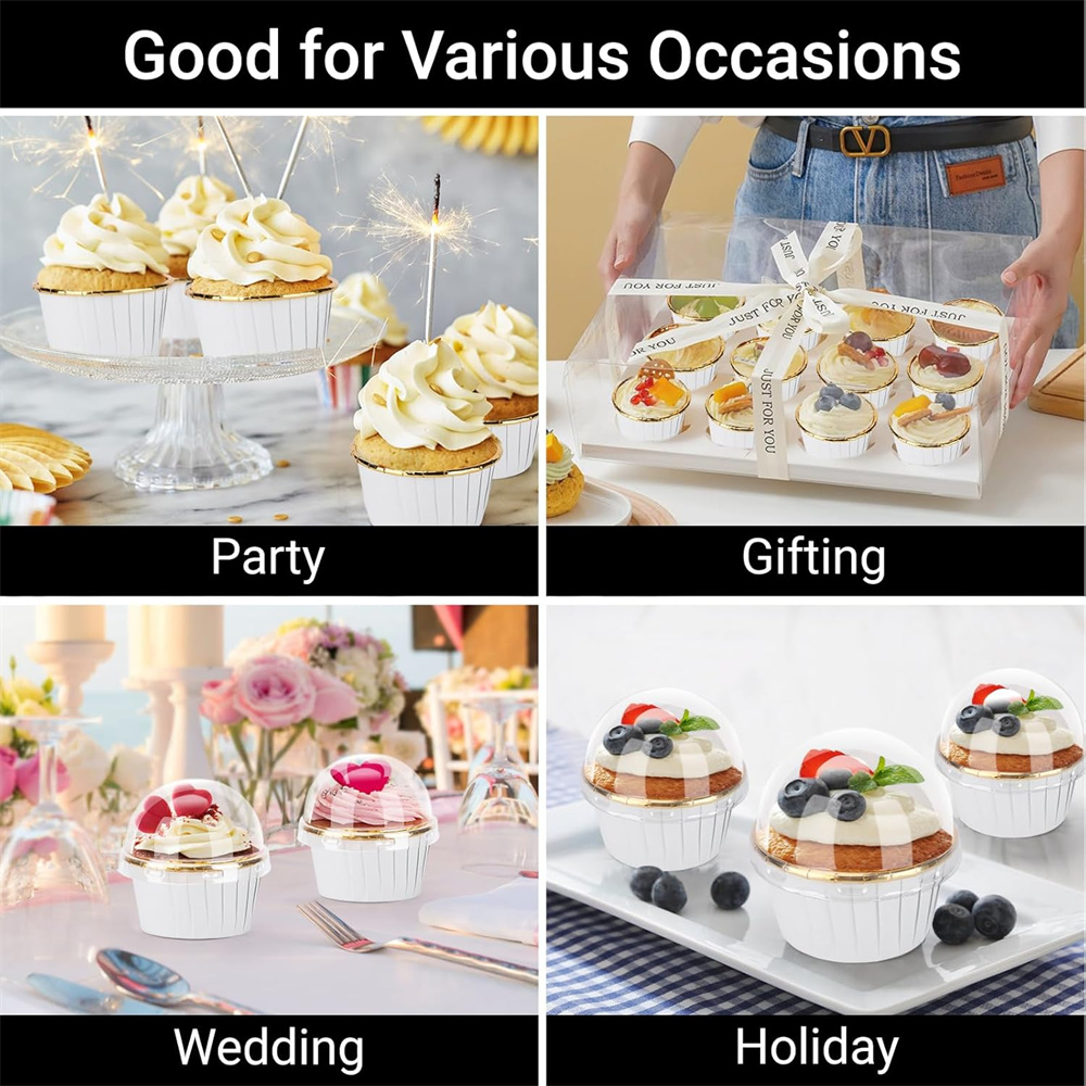 50 pcs Muffins Cup Paper Cupca - Plastic Cup 50Pcs review and price