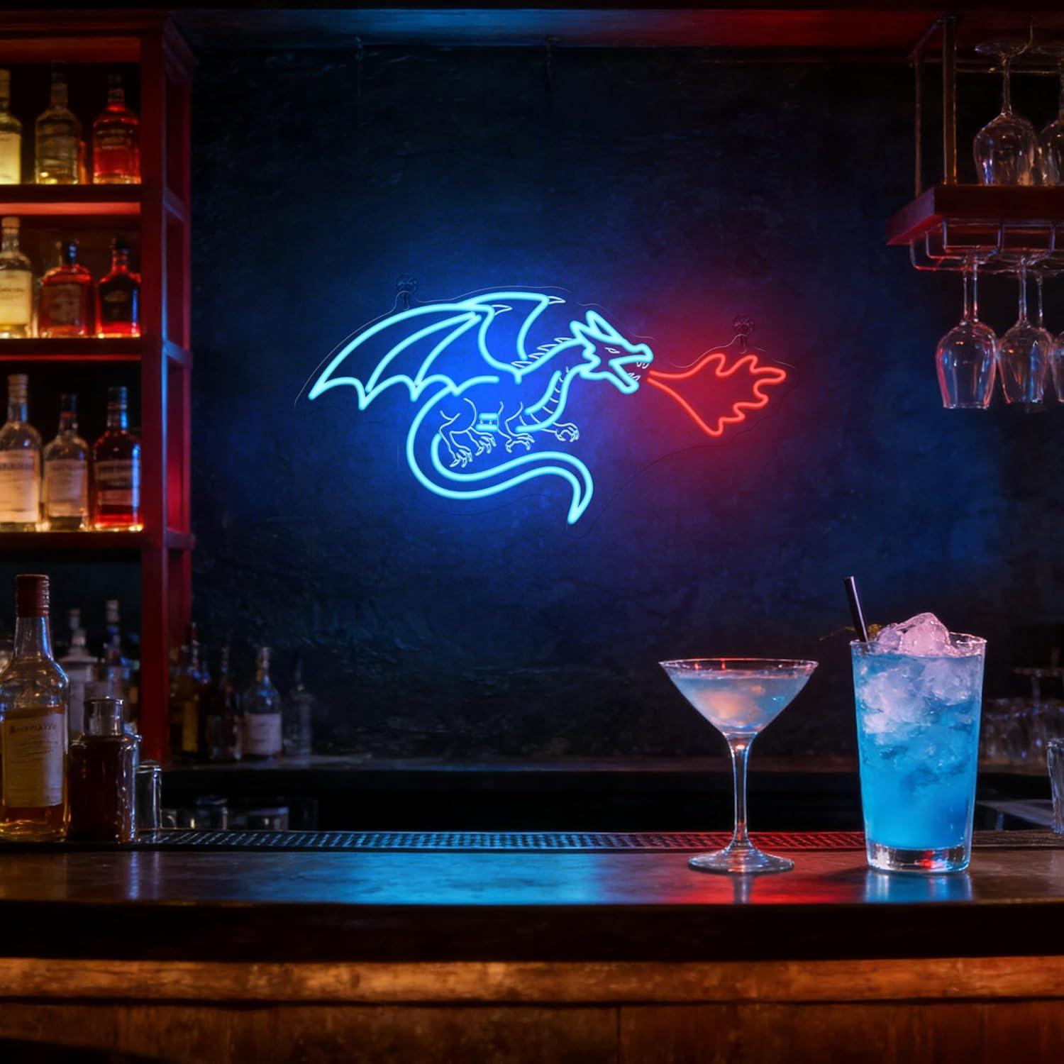Dragon Neon Sign LED Dimmable  - Neon Sign Party review and price