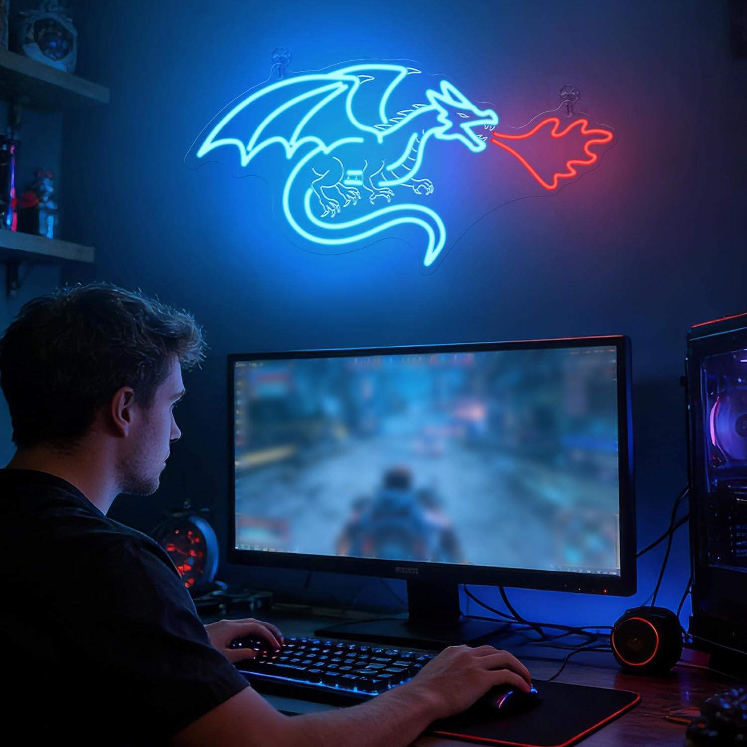 Dragon Neon Sign LED Dimmable  - Neon Sign Party review and price