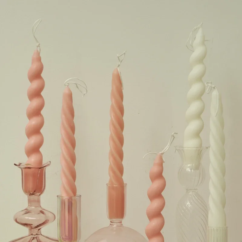 2pc Spiral Candles Scented Can - Centerpiece Stick review and price