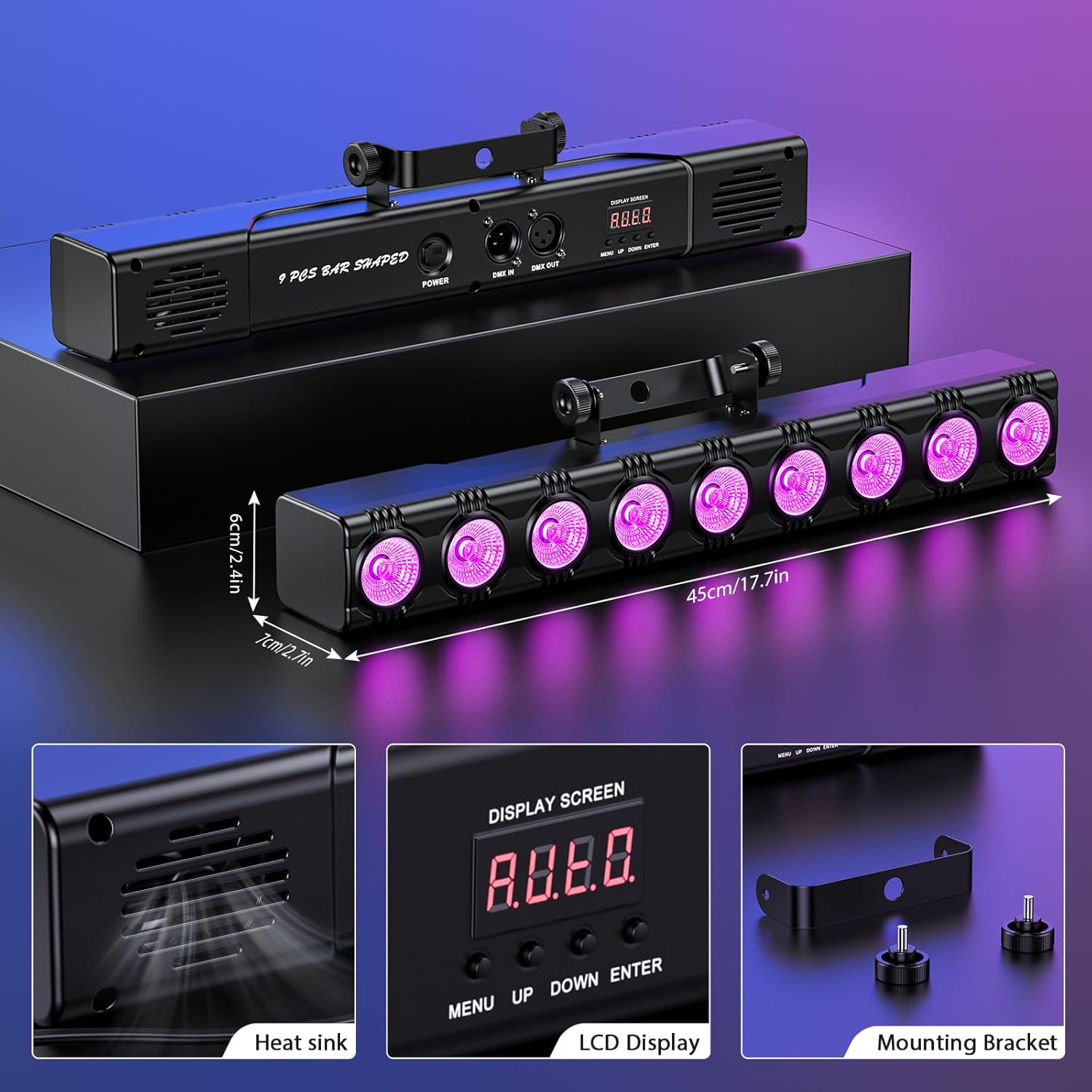 36W RGB Wall Washer Flood Ligh - Event Party Dj review and price