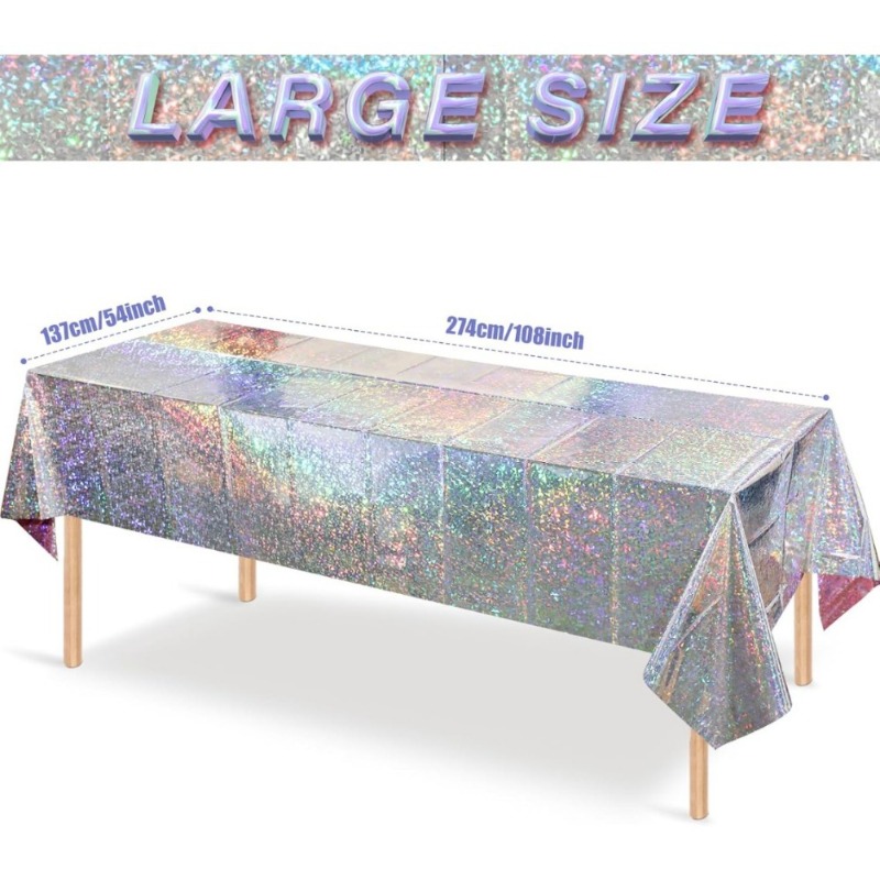 1PC Disposable Tablecloth PE W - Table Cloth Disposable review and price