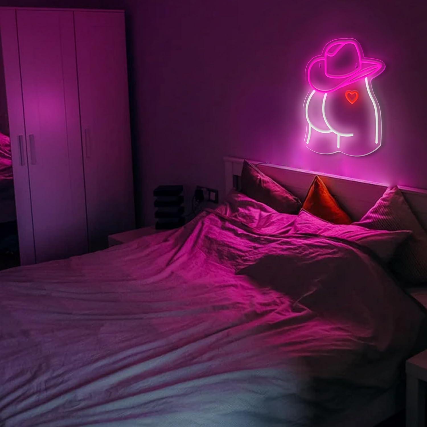Cowgirl Neon Sign Dimmable LED - Neon Sign Party review and price