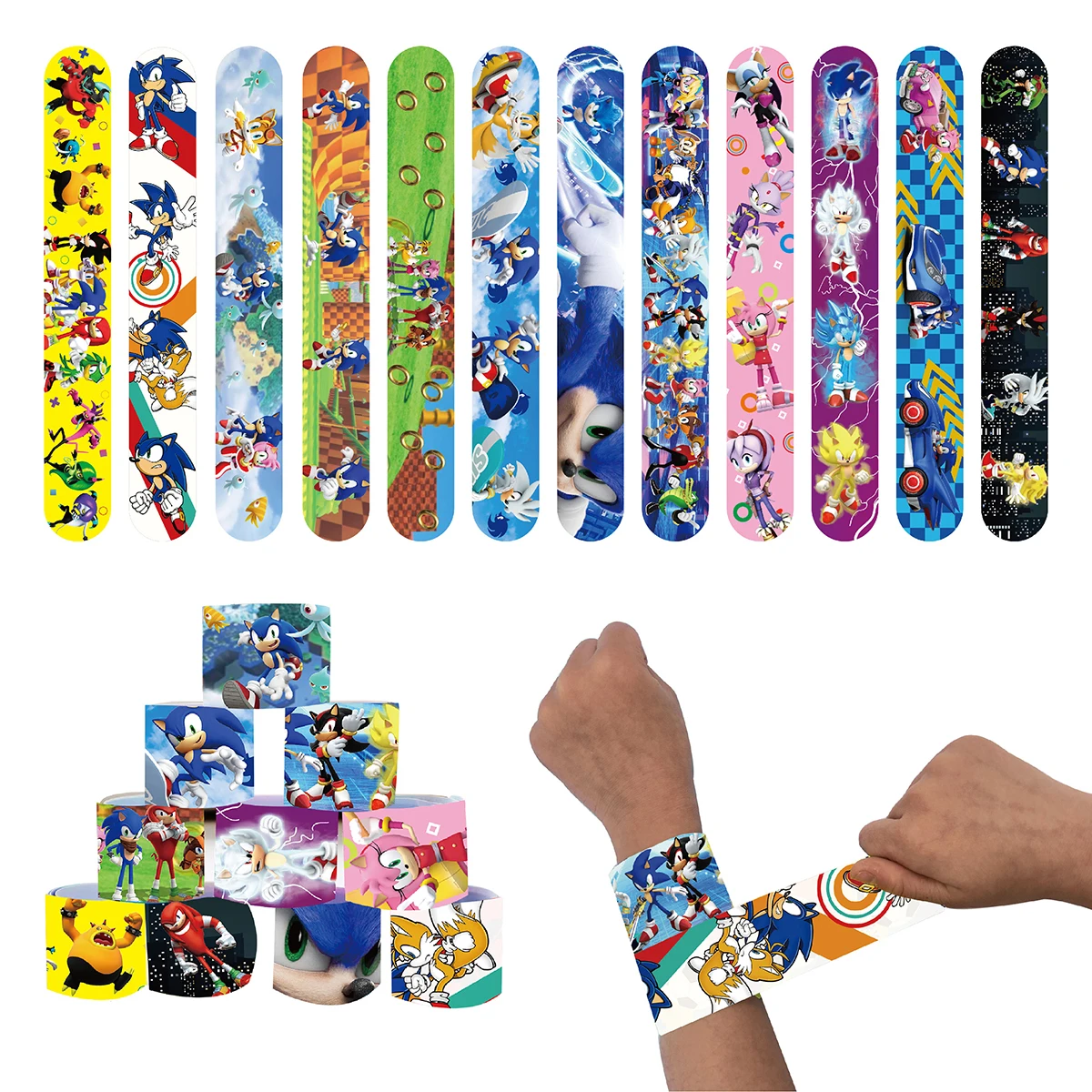 12/24/36pcs Sonic Slap Bracele - Event Supplies review and price