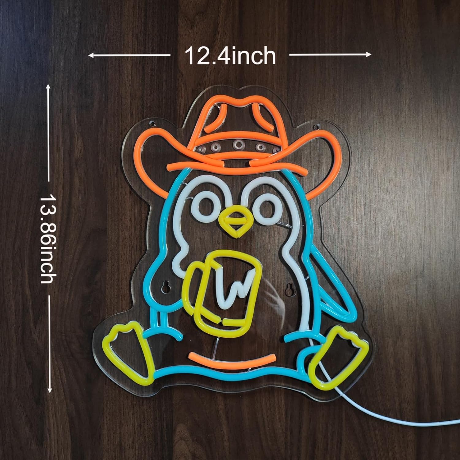 Penguin Neon Sign USB Powered  - Neon Sign Party review and price
