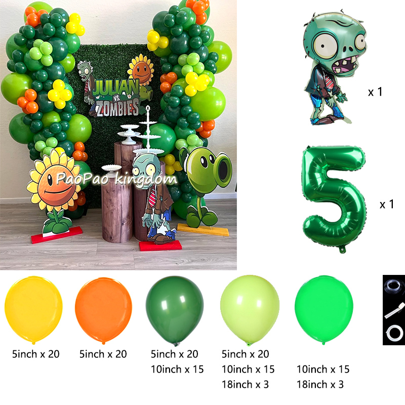 Plants Vs. Z-Zombies Balloons  - Event Z review and price
