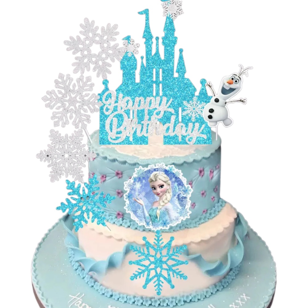 2026 8PCS F-r-o-z-e-n Cake Top - Event Z review and price