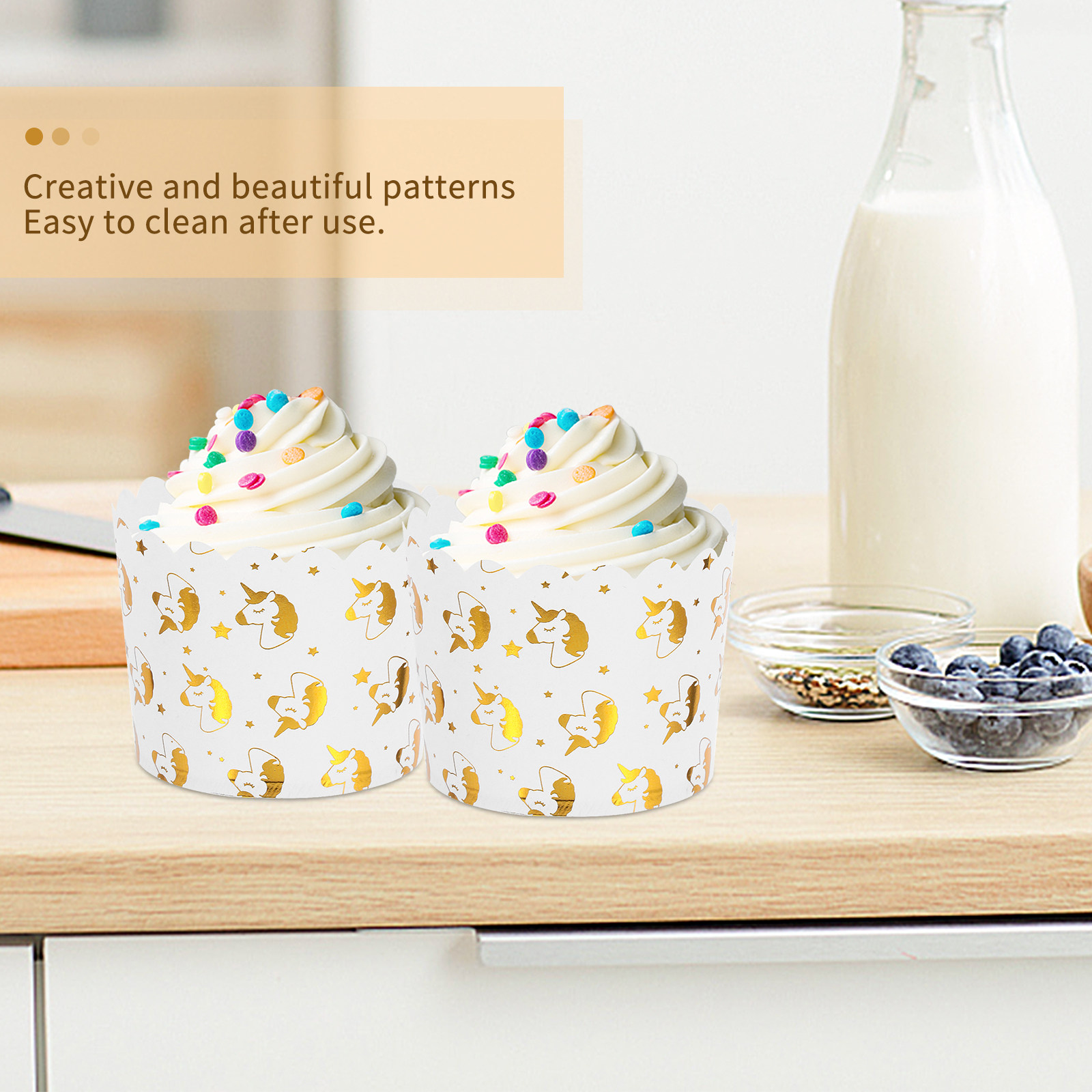 50Pcs Themed Disposable Cupcak - Plastic Cup 50Pcs review and price