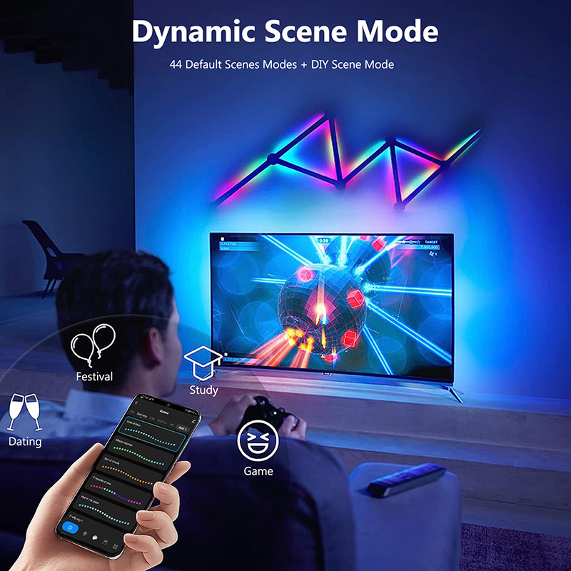 Smart RGB Wall Lamp, Bluetooth - Neon Sign Party review and price