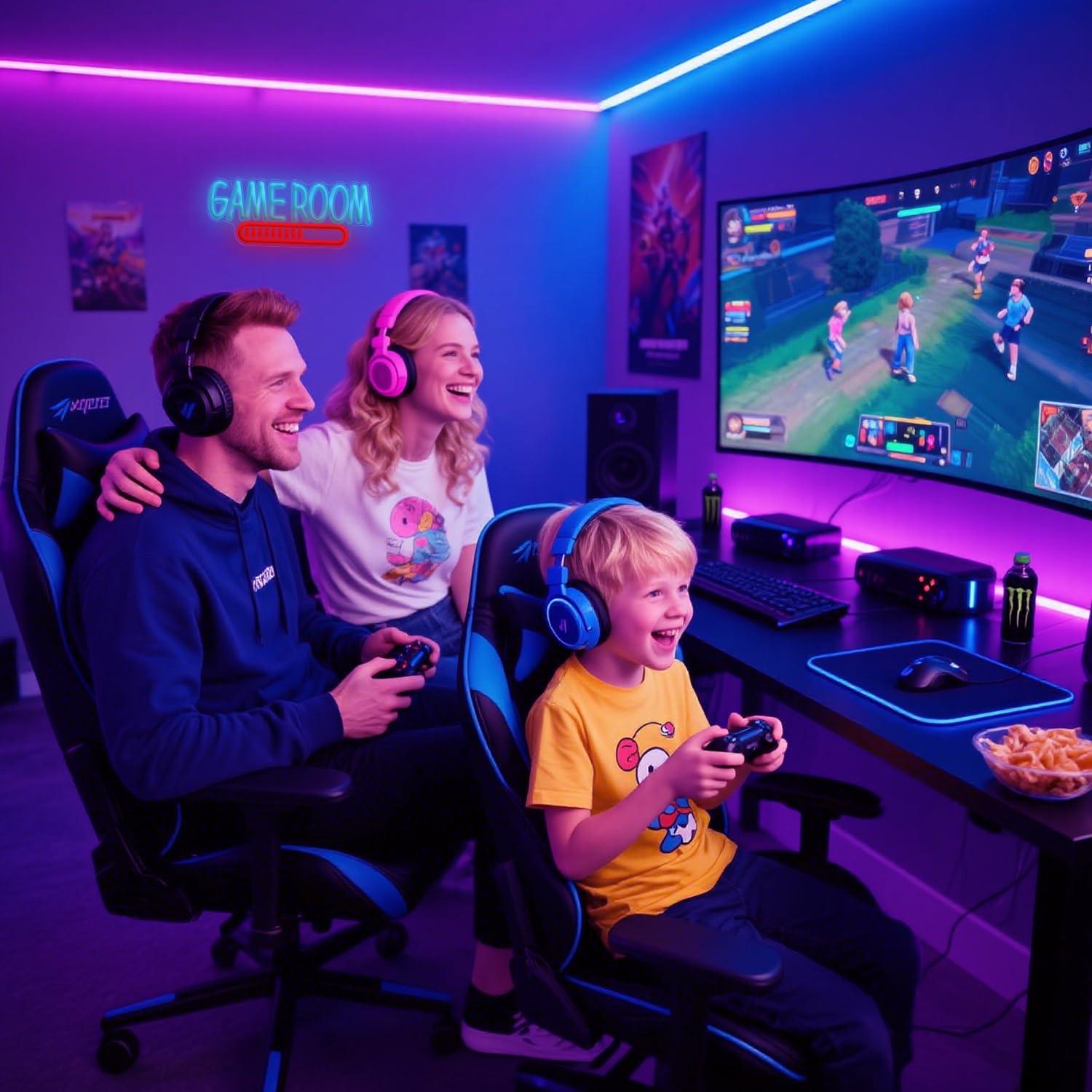 Game Room Neon Sign USB Powere - Neon Sign Party review and price