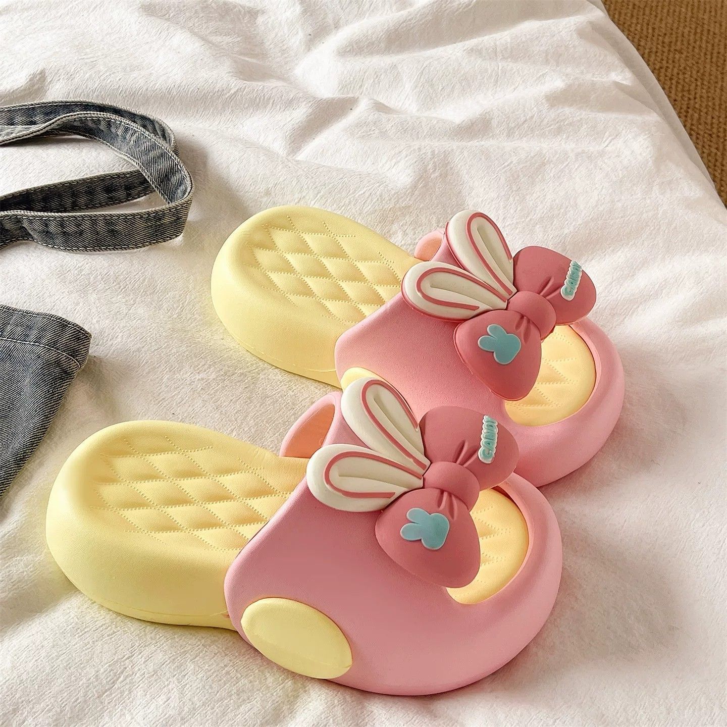 Cute Bow Rabbit Ear Platform S - Cotton Candy Cone review and price