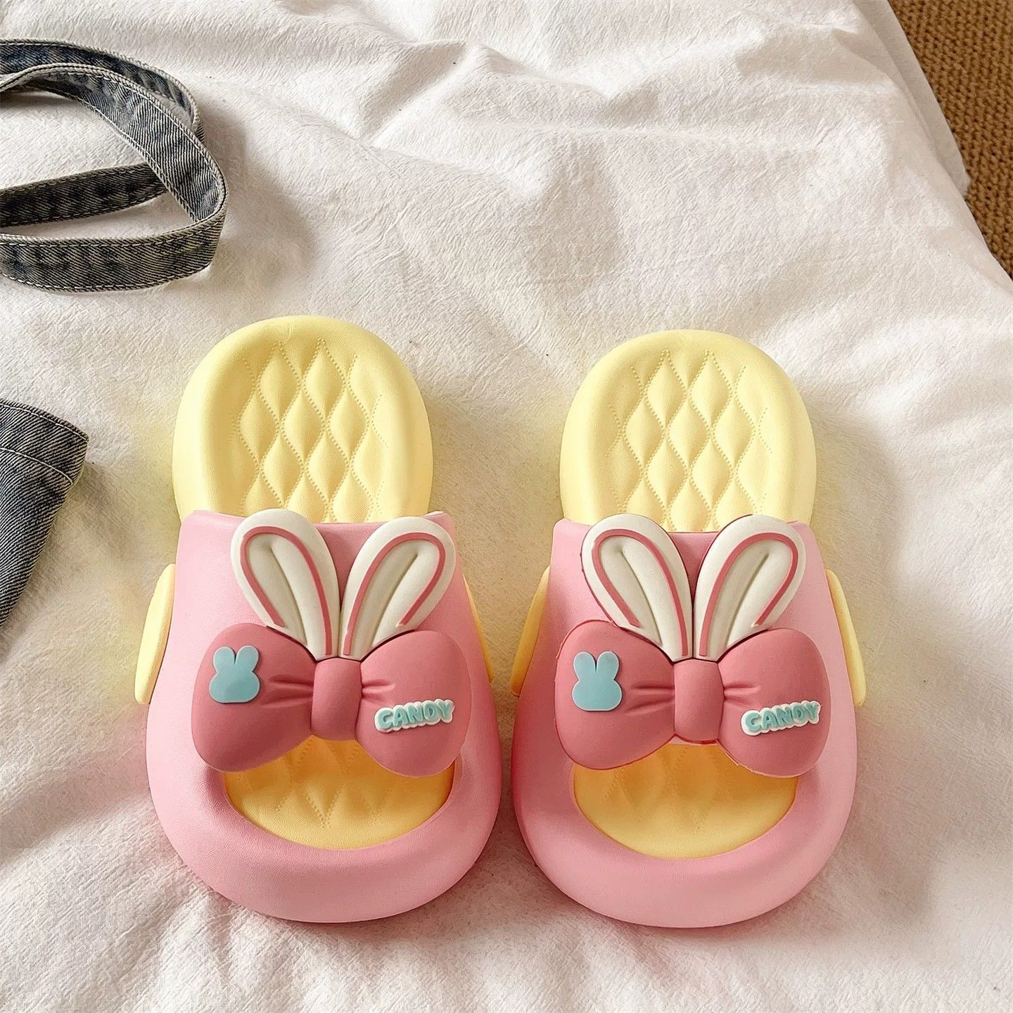 Cute Bow Rabbit Ear Platform S - Cotton Candy Cone review and price