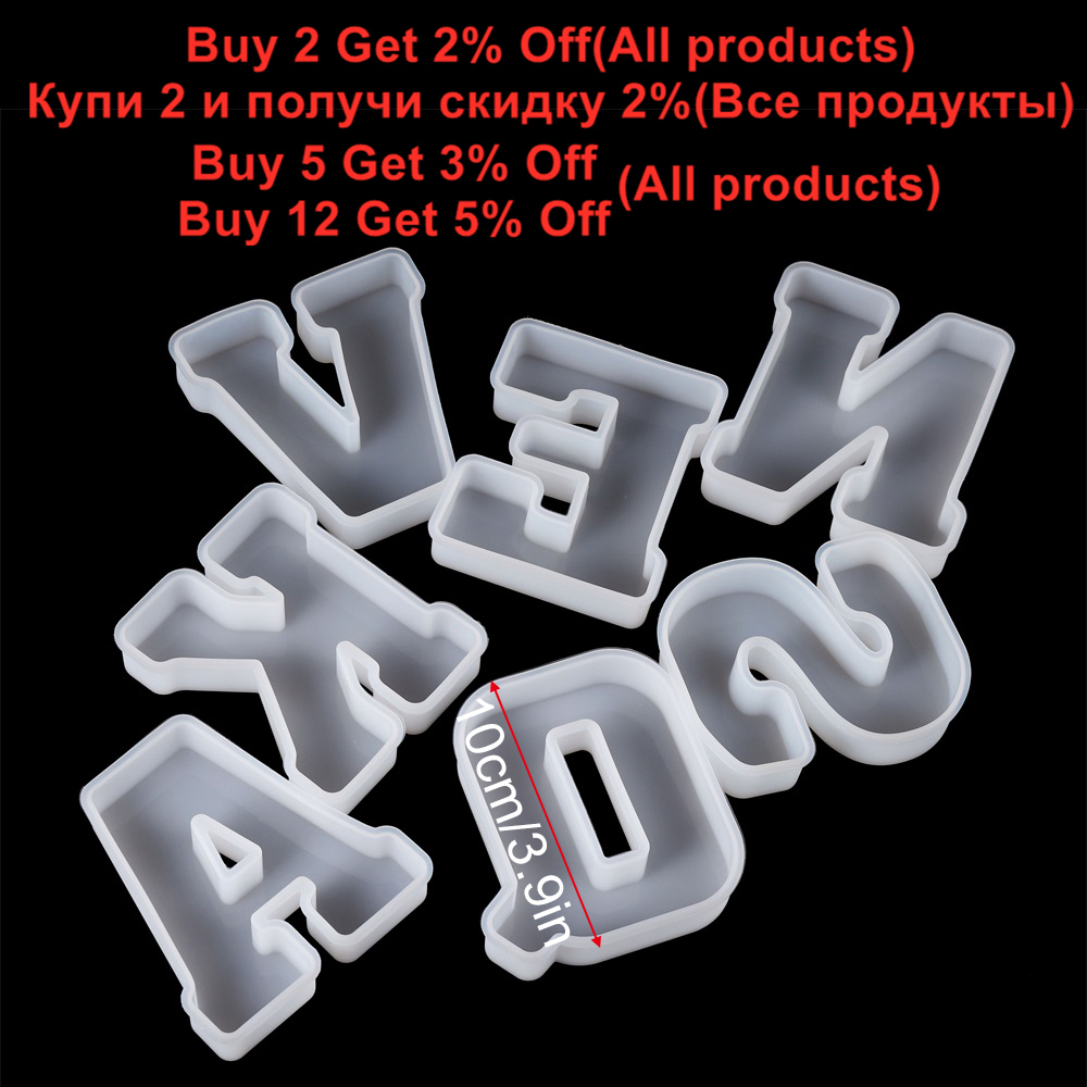 3Sizes A to Z Letter Silicone  - Event Z review and price