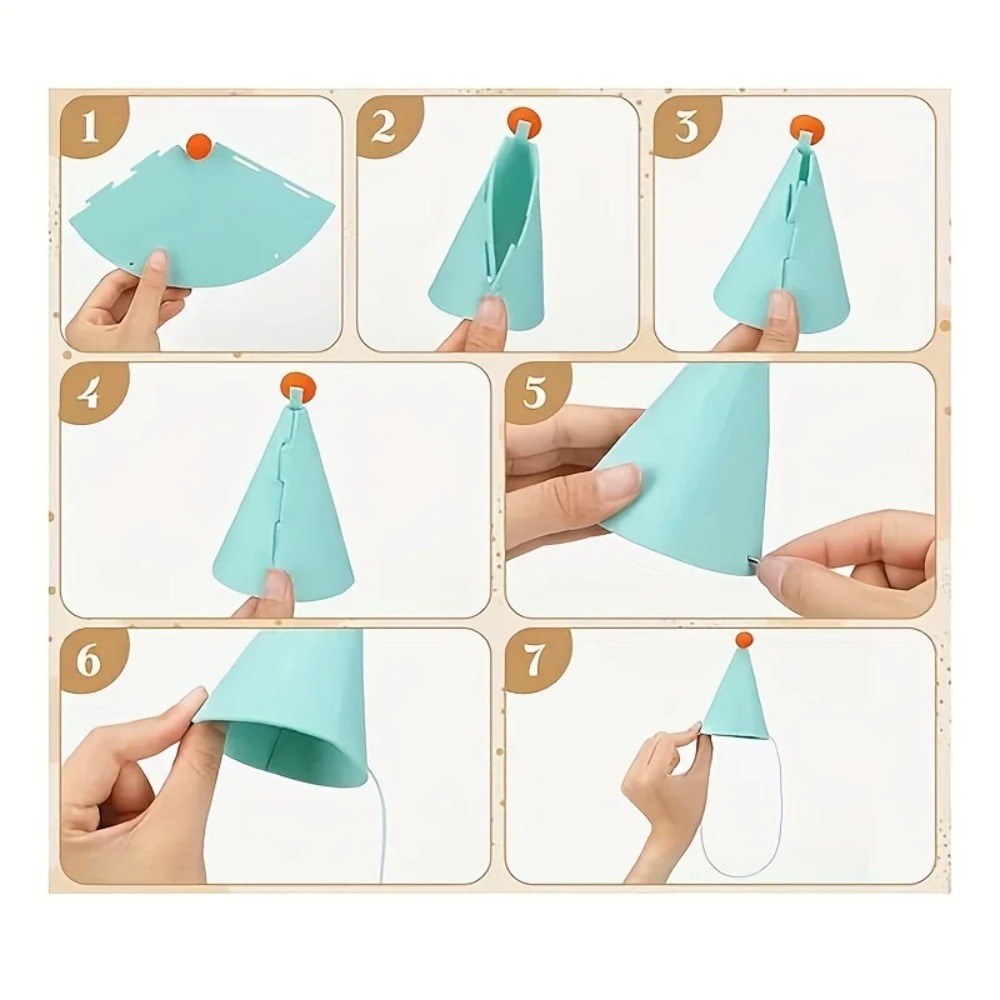 6 pcs Mini Party Hats: Lightwe - Party Hat Cone review and price