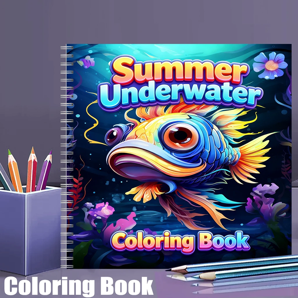 Summer Underwater Coloring Boo - Event Supplies review and price