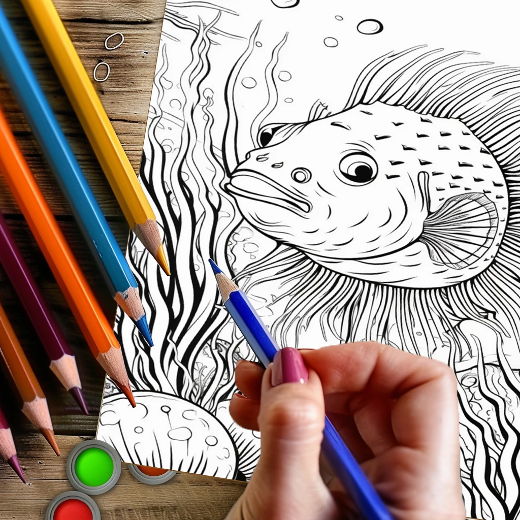 Summer Underwater Coloring Boo - Event Supplies review and price