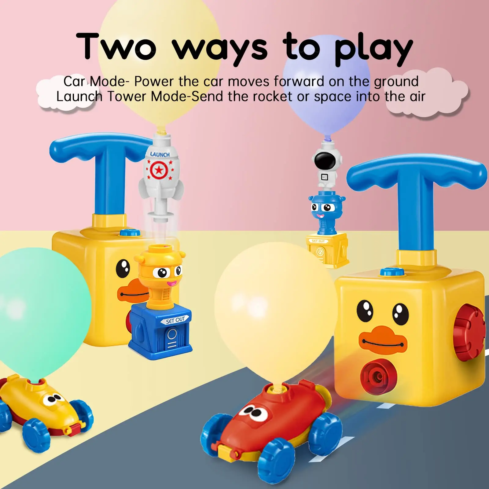 Balloon Launcher Children's Ca - Balloon Pump Hand review and price