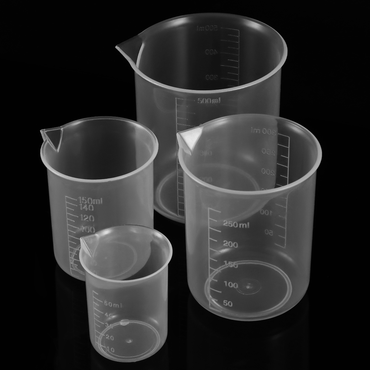 4pcs 50Ml 150Ml 250Ml 500Ml Pl - Plastic Cup 50Pcs review and price