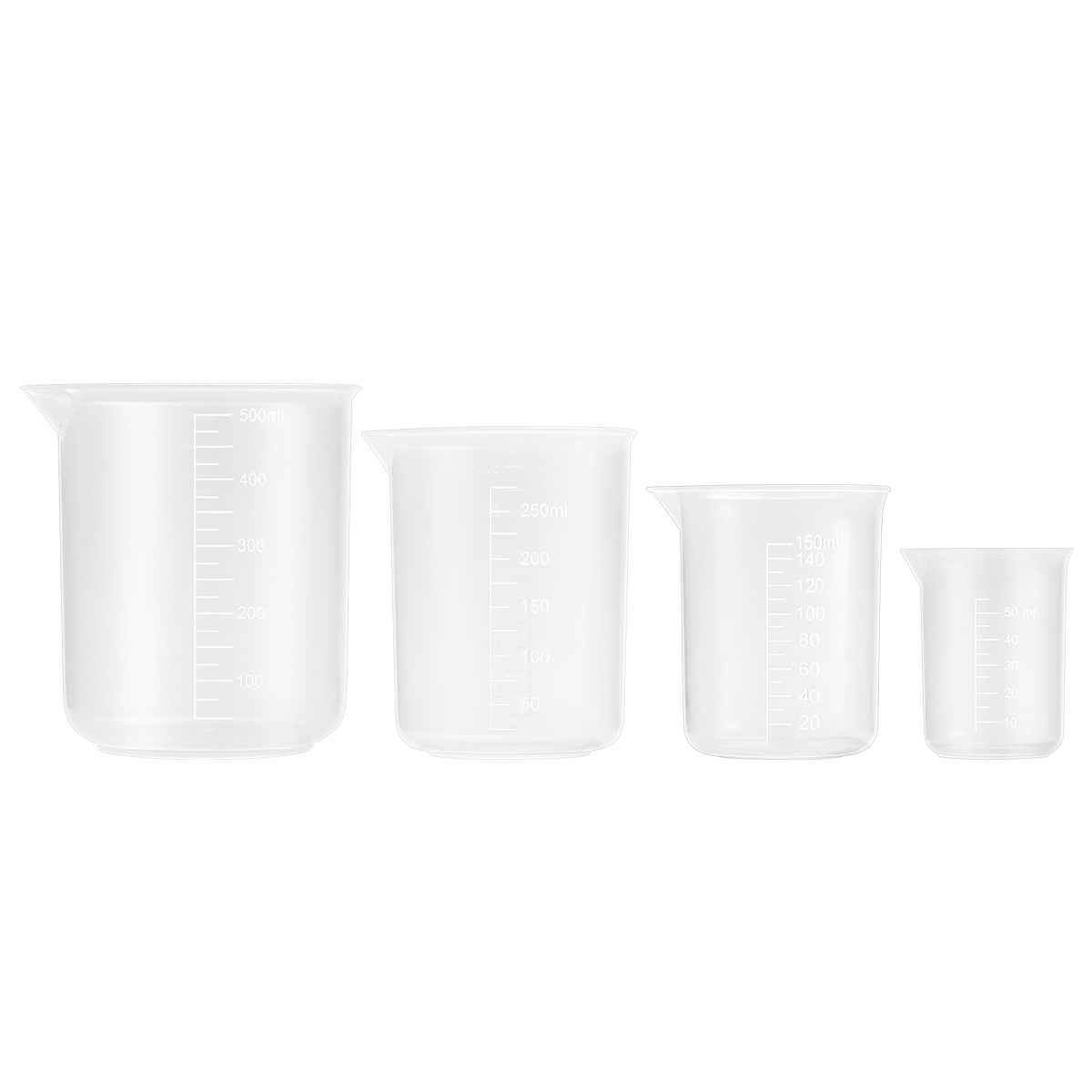 4pcs 50Ml 150Ml 250Ml 500Ml Pl - Plastic Cup 50Pcs review and price