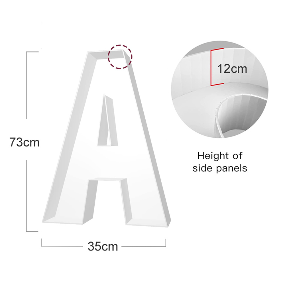 2.4FT Letters Balloons Frame M - Event Z review and price