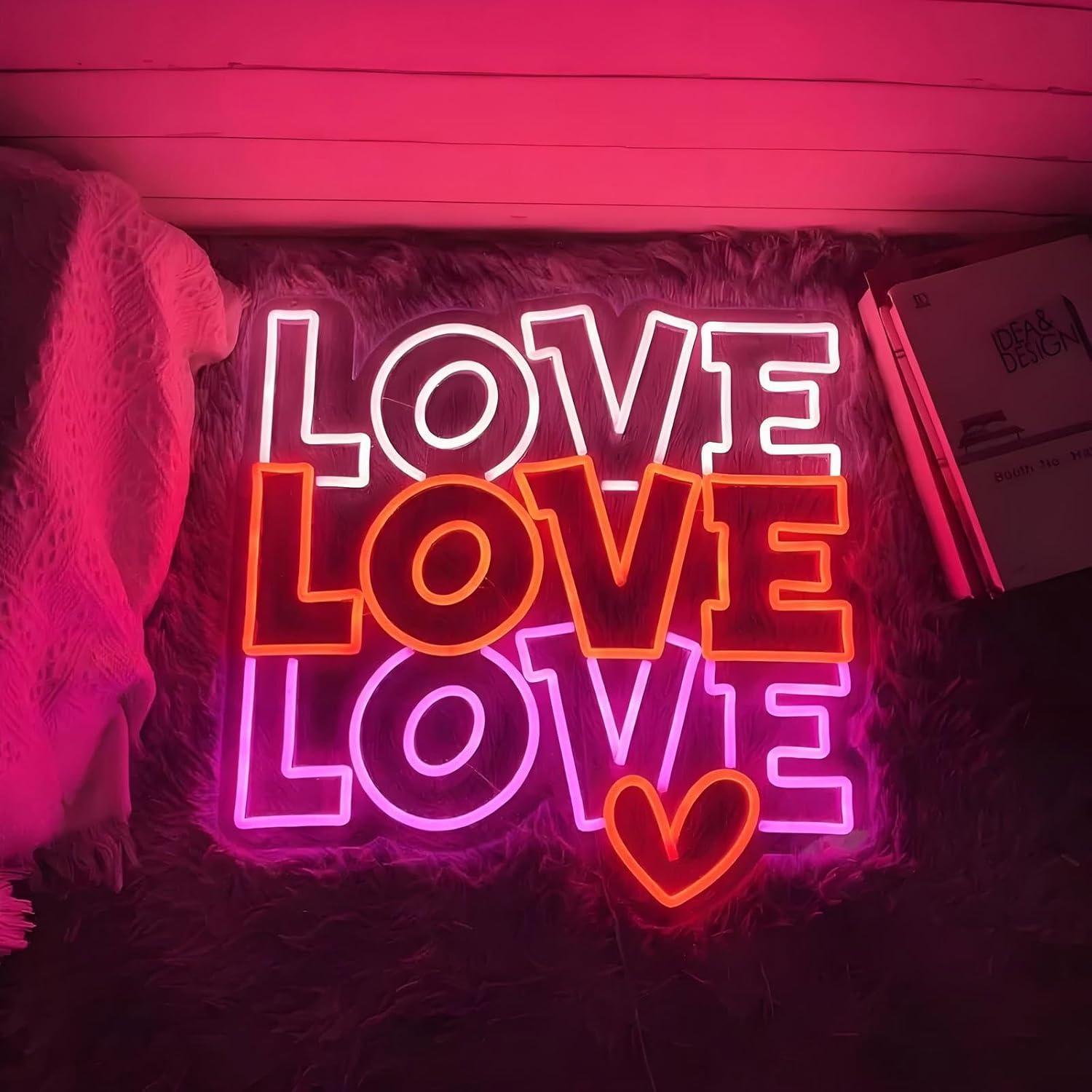 Love Neon Sign USB Dimmable LE - Neon Sign Party review and price