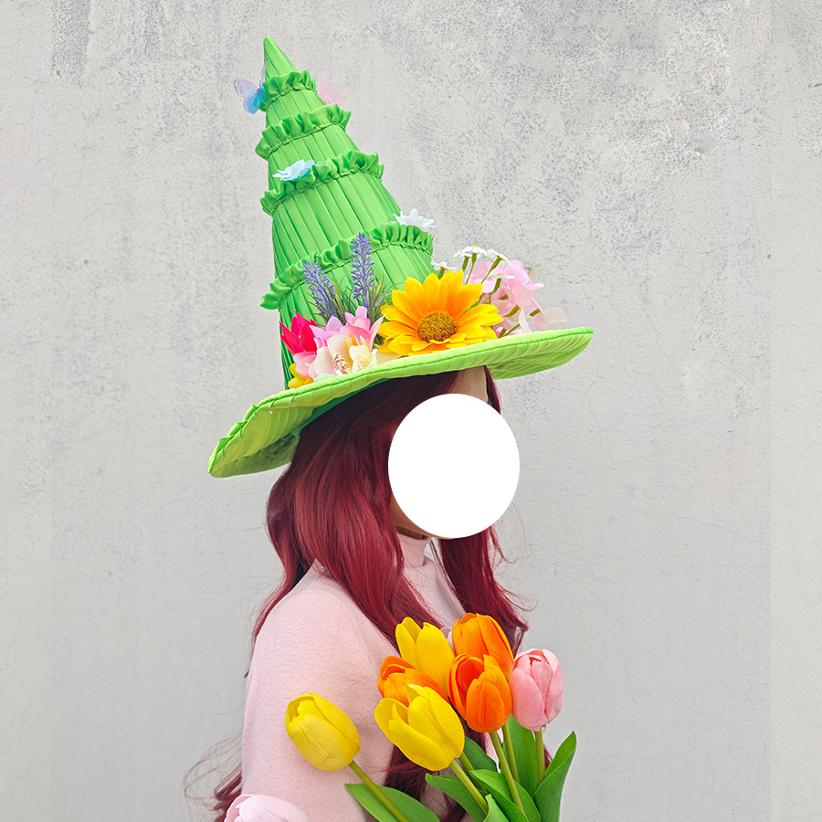 Easter Witch Hat Magic Girl Ha - Party Hat Cone review and price
