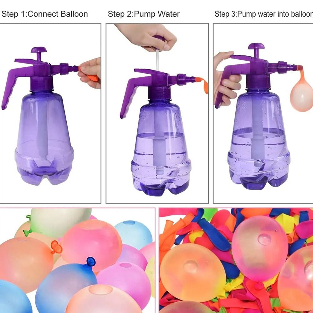 New Portable Air Water Bomb Ba - Balloon Pump Hand review and price