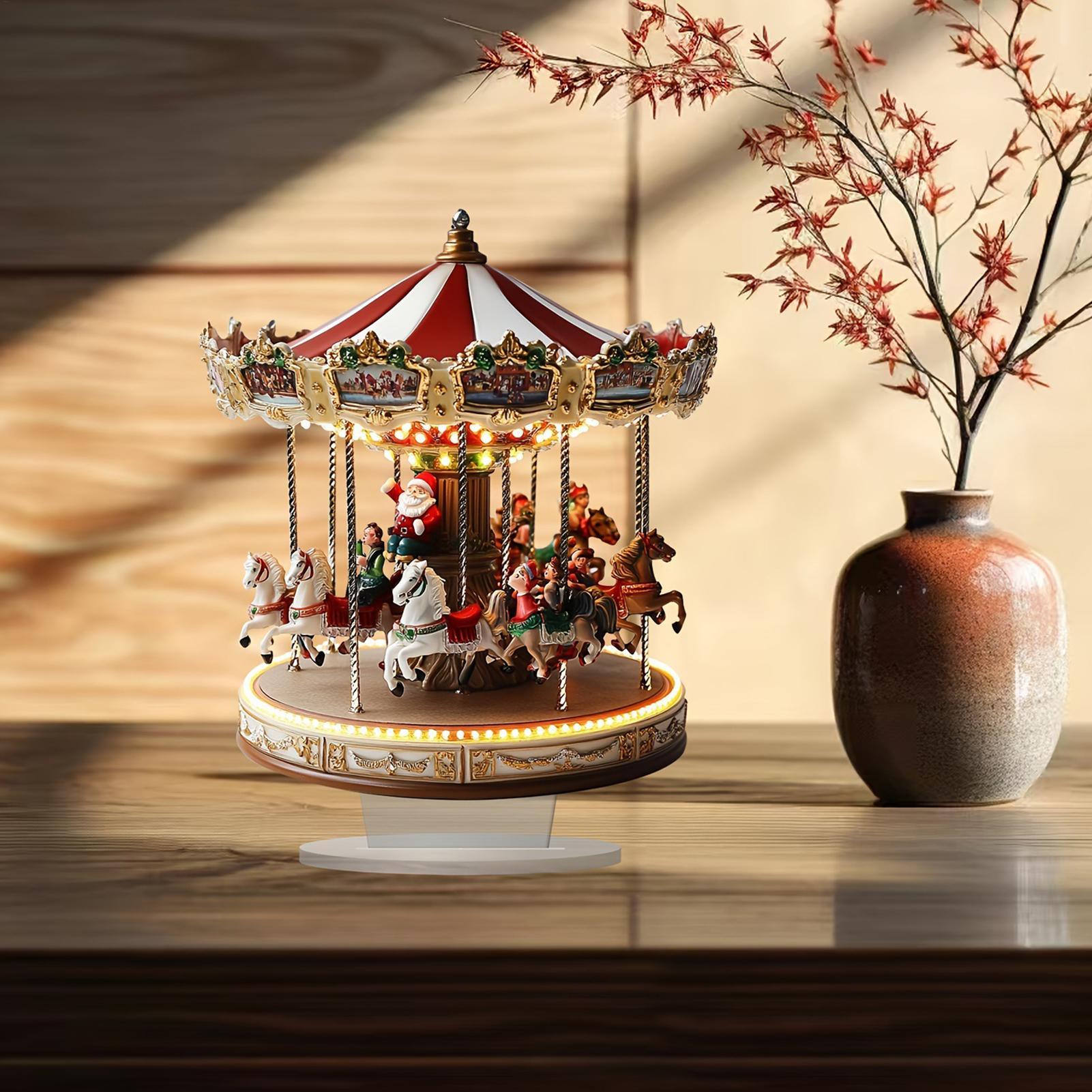 Christmas Table Decor Carousel - Eve Party review and price