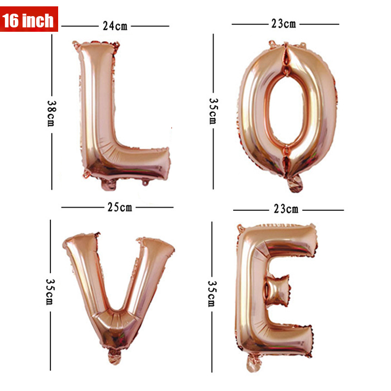 16 32 40 Inch Foil Letter Ball - Event Z review and price