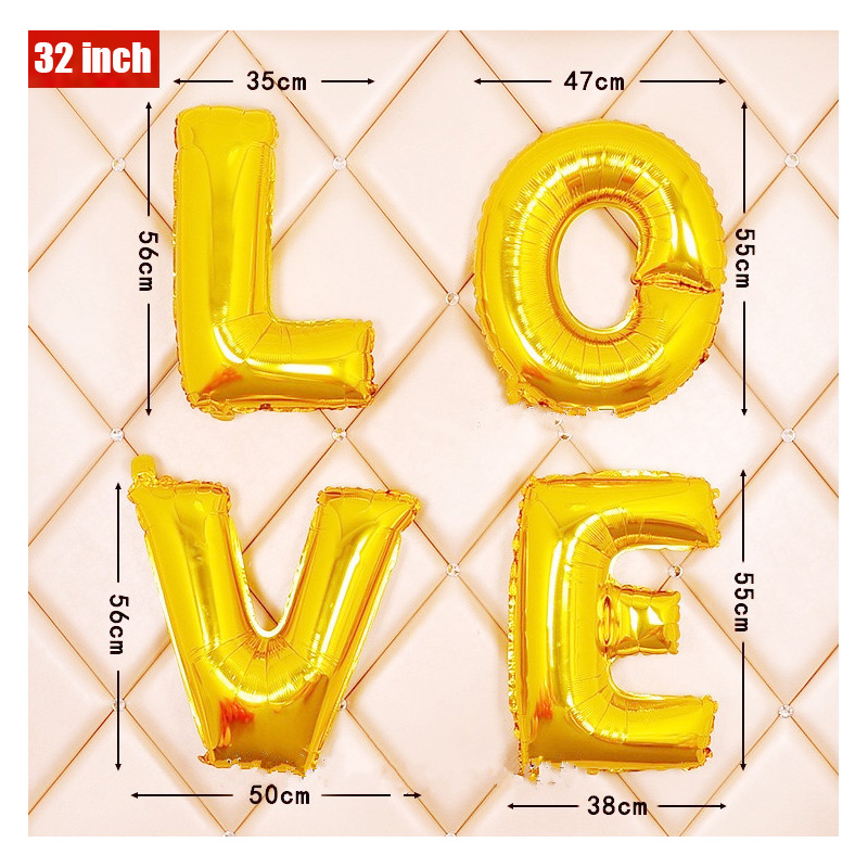 16 32 40 Inch Foil Letter Ball - Event Z review and price