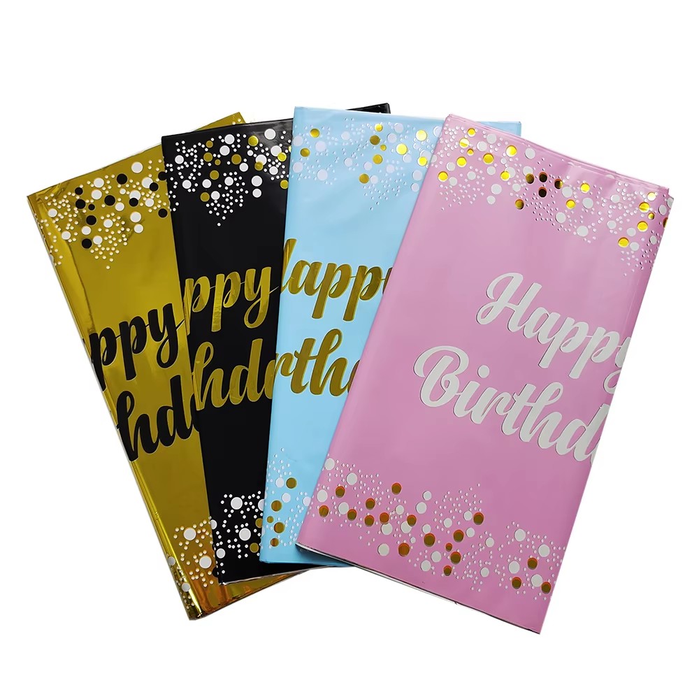Happy Birthday Disposable Tabl - Table Cloth Disposable review and price