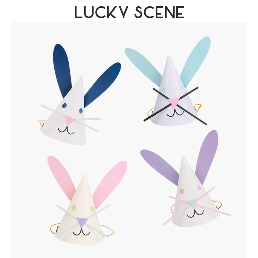 Bunny Ears Birthday Hat Cute B - Party Hat Cone review and price