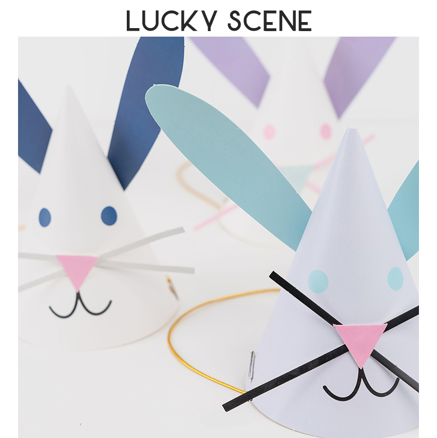 Bunny Ears Birthday Hat Cute B - Party Hat Cone review and price